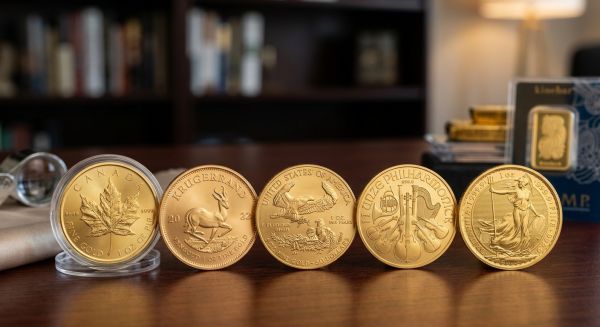Top 5 types de pièces d'or à investir pour maximiser profits
